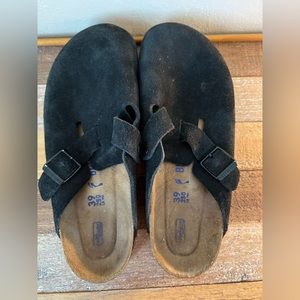Birkenstock Boston suede
